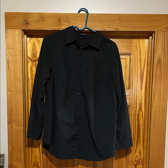 Roaman's Tops - Roaman's Black Blouse